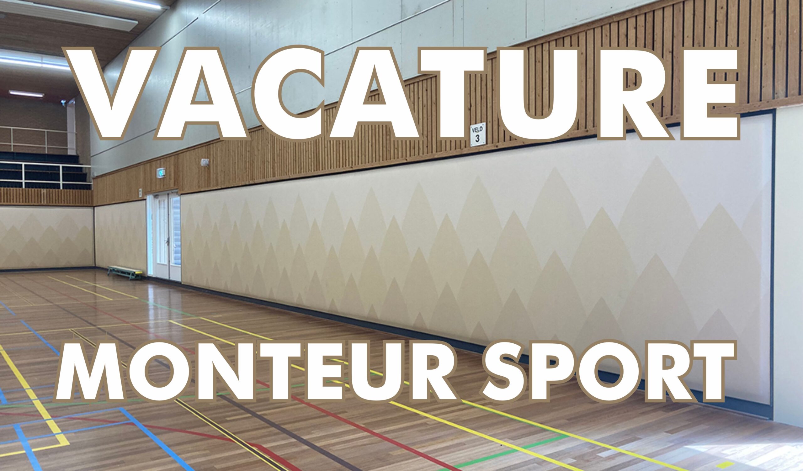 Vacature monteur sport