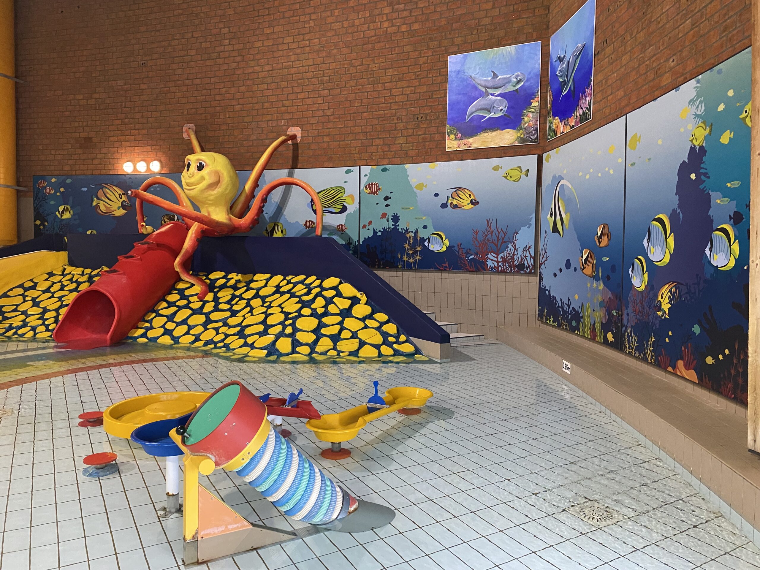 Pool Sound Absorbers van MetroXL in zwembad Hoogezand